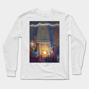 Fireplace and tea Long Sleeve T-Shirt